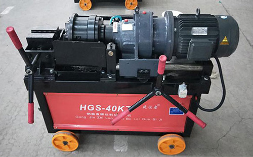 鋼筋直螺紋滾絲機(jī)不進(jìn)絲或亂絲怎么處理？